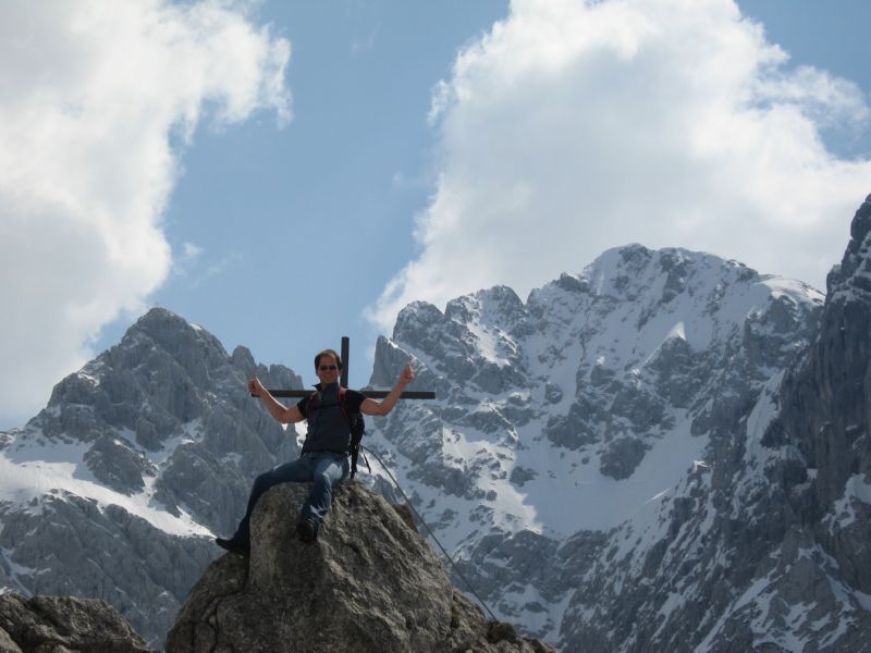 2009-04-13 Stripsenkopf (31)...hinter Volker